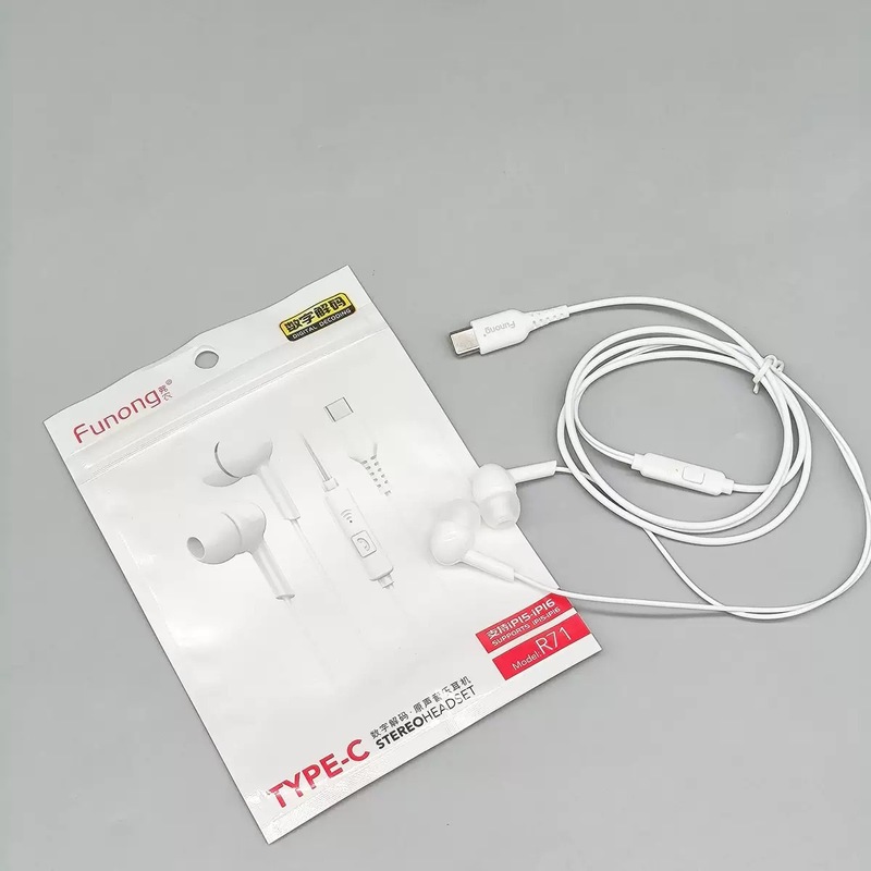 Apple 15 ヘッドフォン Type-C デジタルチップ有線コントロール通話 Xiaomi Huawei フラットポート Type ヘッドフォンに適しています。|undefined