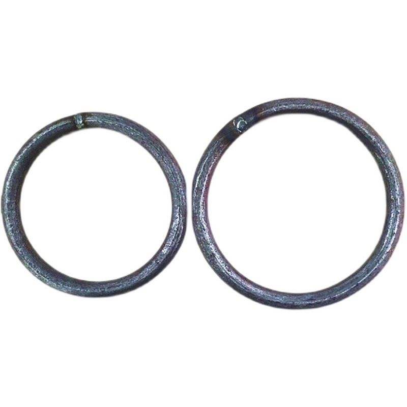 加大铁环铁圈O形焊接钢筋圈圈14161820mm粗健身闭口吊环拉环直销