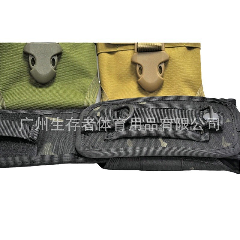 Ventiladores militares cintura táctica bolsa colgante bolsa deportes al aire libre cinturón táctico cintura bolsa cinturón monedero 5.6-pulgadas teléfono móvil bolsa