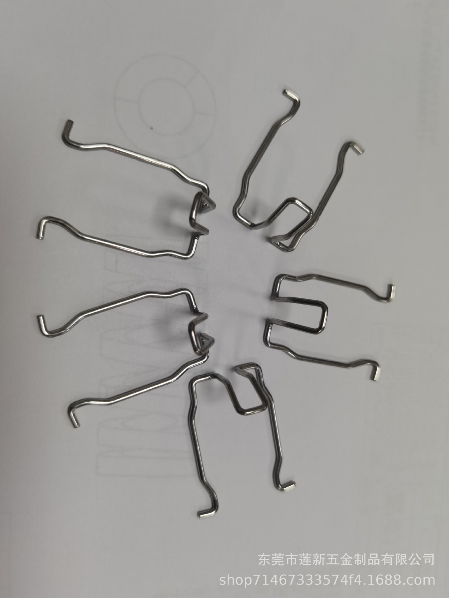 不锈钢五金弹簧异形弹簧异形双钩单钩旋转拉伸压缩弹簧