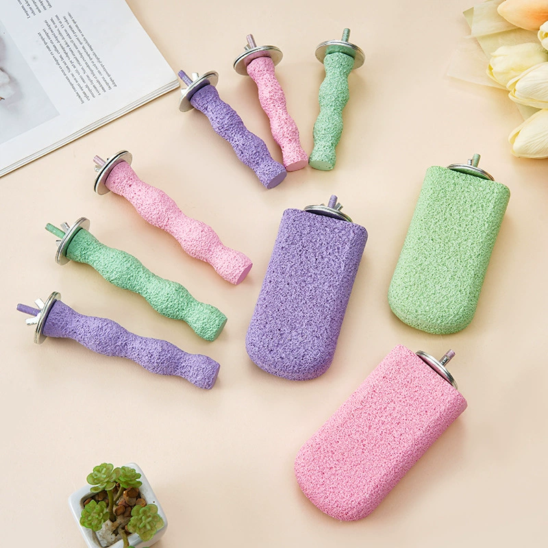 Подставка для попугая палка для клетки для птиц аксессуары поставки птица шлифовальный коготь палка Укус игрушка Смола подставка для птиц полюсная платформа