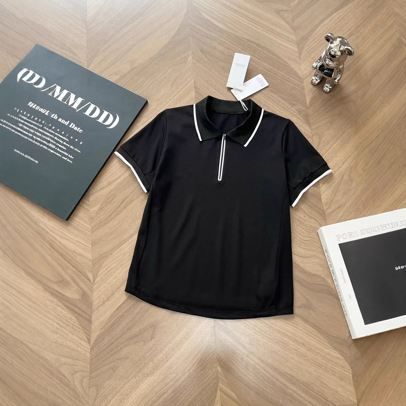 2026 Summer D Brand New Women's Sun-Protective Short-Sleeve Polo Shirt, Comfortable, Slimming, Versatile Y0020
