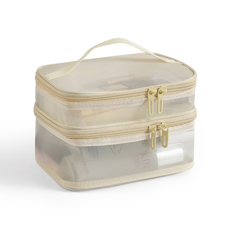 베이지 더블 레이어