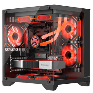 Great Wall Vision S1 MINI Seaview Room Chassis MATX Panoramic Side Glass-through Suitable for 240 Water-cooled Computer Chassis