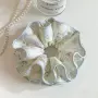 双层印花荷叶边卡通发圈
