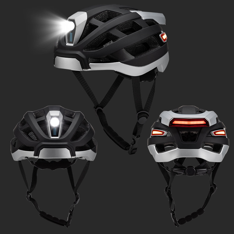 Cascos inteligentes Bluetooth personalizados para hombres y mujeres con luces de dirección profesionales para bicicletas de equilibrio para scooters