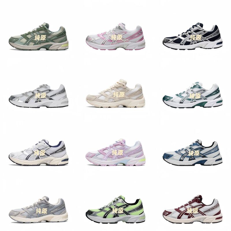 Cross-Border Factory Arthur Gel-1130 Sneakers with Mesh Breathable Upper Dad Shoes Men's Low-Top Running Shoes Cross-Border Factory Arthur Gel-1130 Sneakers with Mesh Breathable Upper Dad Shoes Men's Low-Top Running Shoes