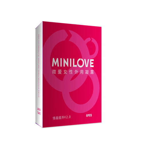 MINILOVE Micro Love Female Intimate Moisturizer 6-Piece Lubricant Bag for Enhanced Pleasure and Climax