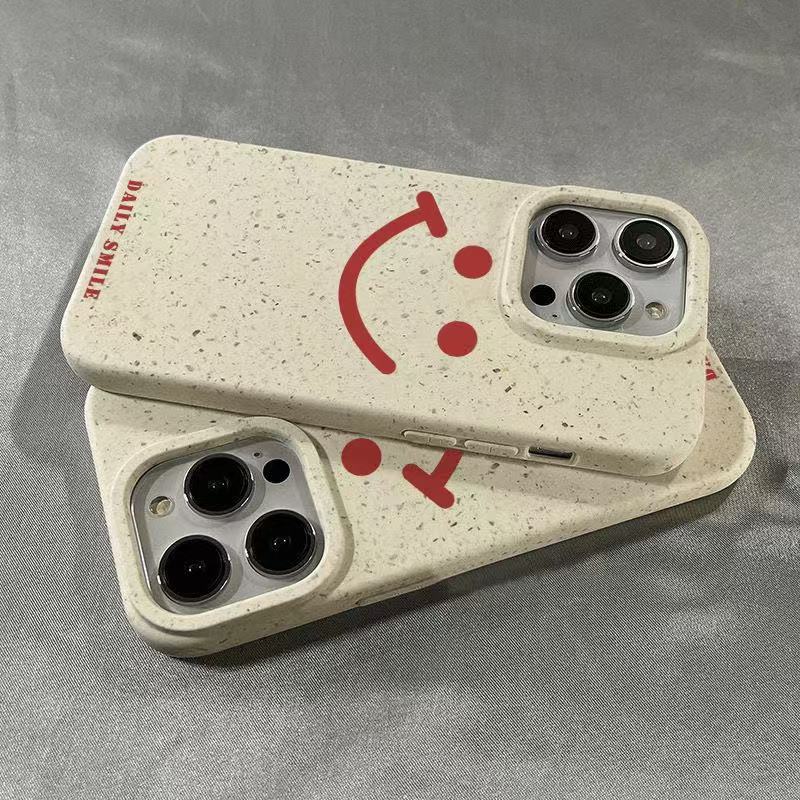 Smiley simple para iPhone 16pro funda para teléfono móvil Apple 15 anti-caída 14pro/13promax nuevo 12x