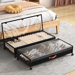 アマゾンの人気衣類整理ベッド底収納ケース家庭用防塵玩具靴類収納袋ベッド底収納ボックス