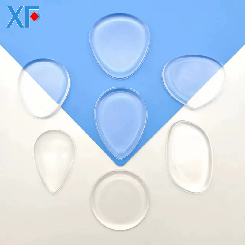 Прозрачная силиконовая пуховка 3D косметический макияж не ест пудру легкий макияж желе Q бомба инструмент для макияжа воздушная подушка PU влажная пуховка