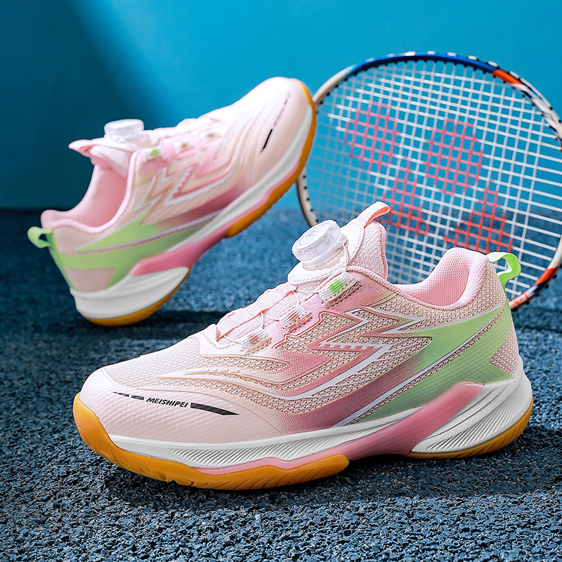 Transfronterizos Amazonas zapatos de bádminton para niños estudiantes zapatos de tenis para niños pequeños zapatos de entrenamiento al aire libre ligeros niñas
