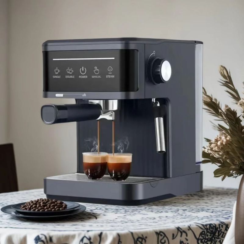 意式咖啡机家用半自动欧美英规Coffee高压萃取浓缩打奶泡一体机|undefined