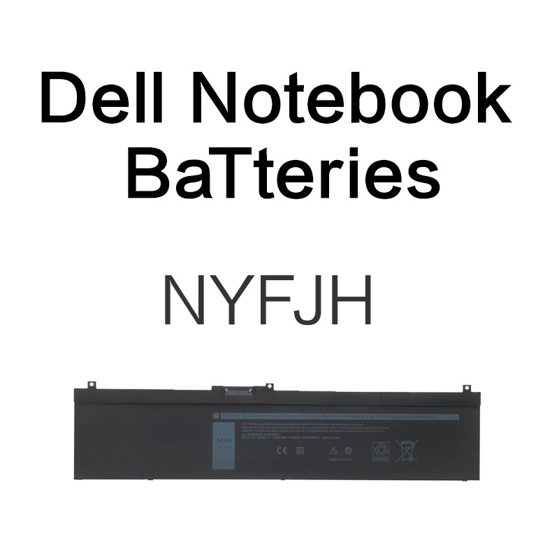 NYFJH Battery Compatible with Dell Precision 7540/P74F/P34E/7730/7530 NYFJH Battery Compatible with Dell Precision 7540/P74F/P34E/7730/7530