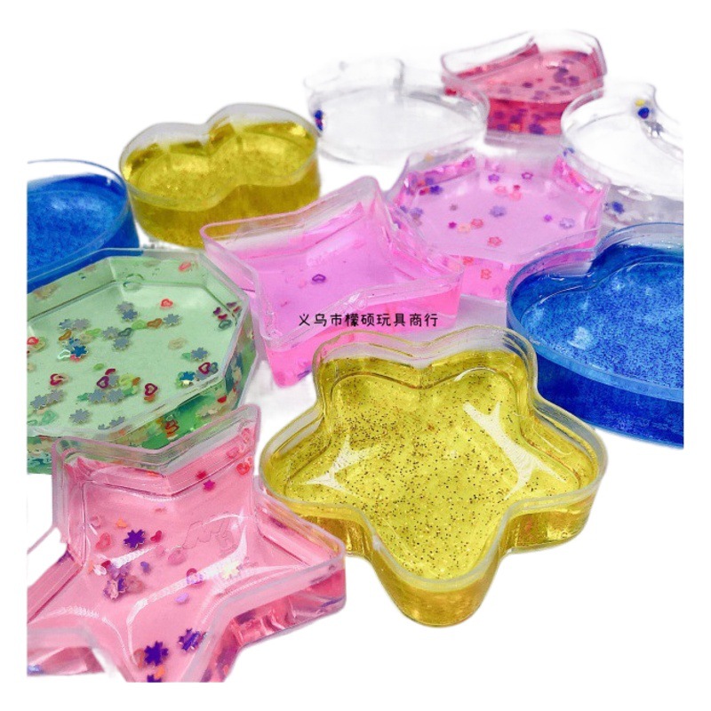 B doce constelación de pegamento espumante 24 en alta permeabilidad M pegamento brillante añadiendo cristal barro amor flor pieza delgada al por mayor