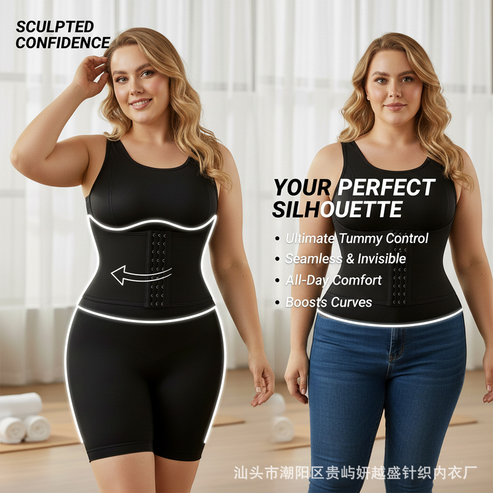 塑身衣开档款带排扣秋冬季全身一体式塑身衣Wholesale Shapewear
