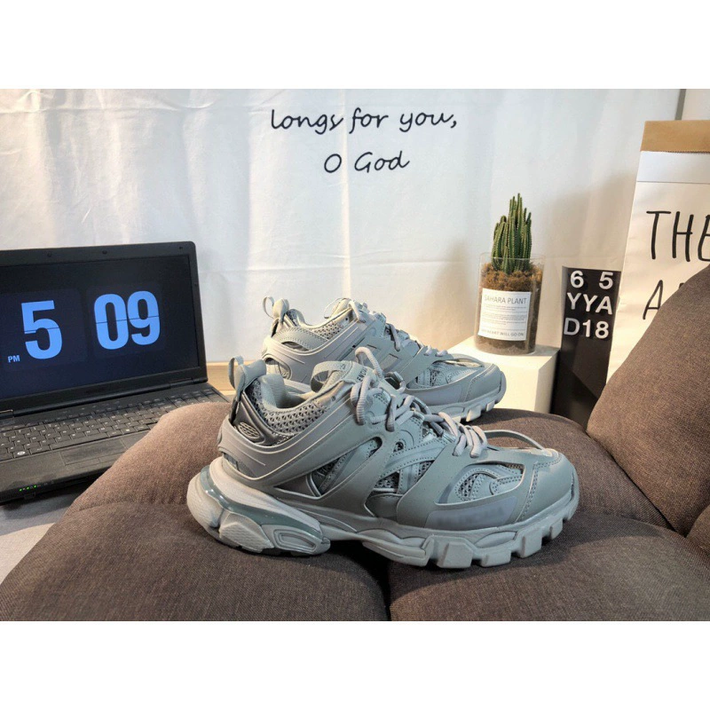 Chunyuan Paris Daddy Shoes Женская обувь Track 3.0 Putian Men's Forly - уличные толстые подошвы со светодиодной подсветкой, увеличивающей спортивную пару