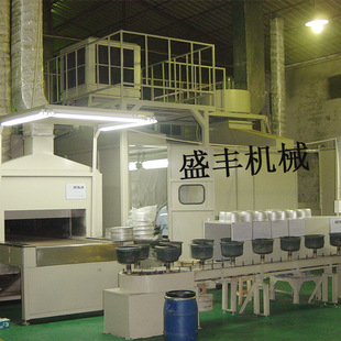 Supply Non-stick Pan Teflon Fully Automatic Electrostatic Spray High Temperature Wire Teflon Coating High Temperature Baking Wire