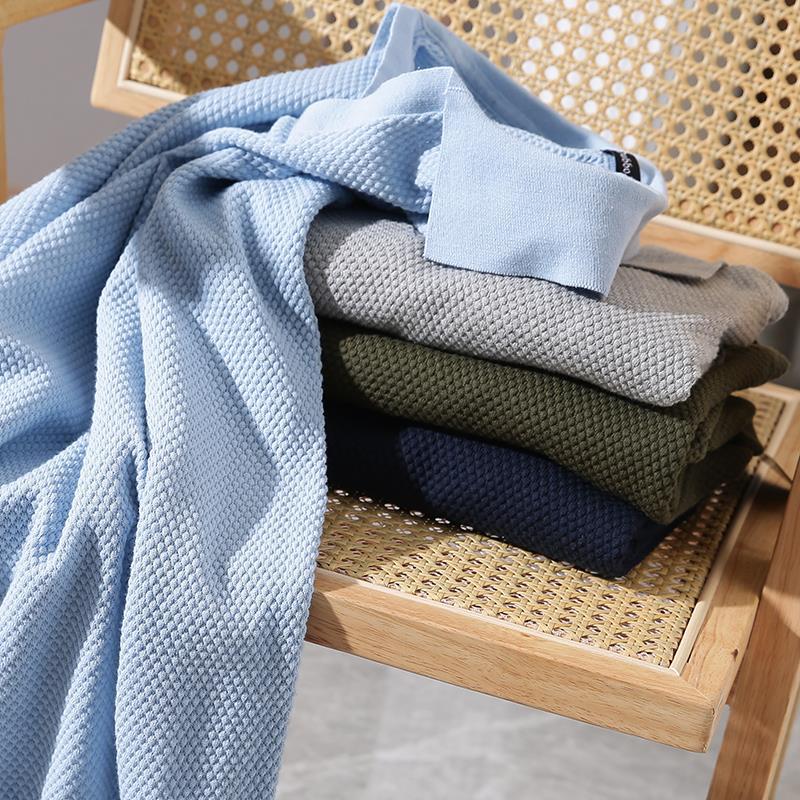 ¡Línea! ¡Cliente de algodón de punto de piña! 2025 verano nuevo estilo de los hombres moda polo solapa casual camiseta de manga corta