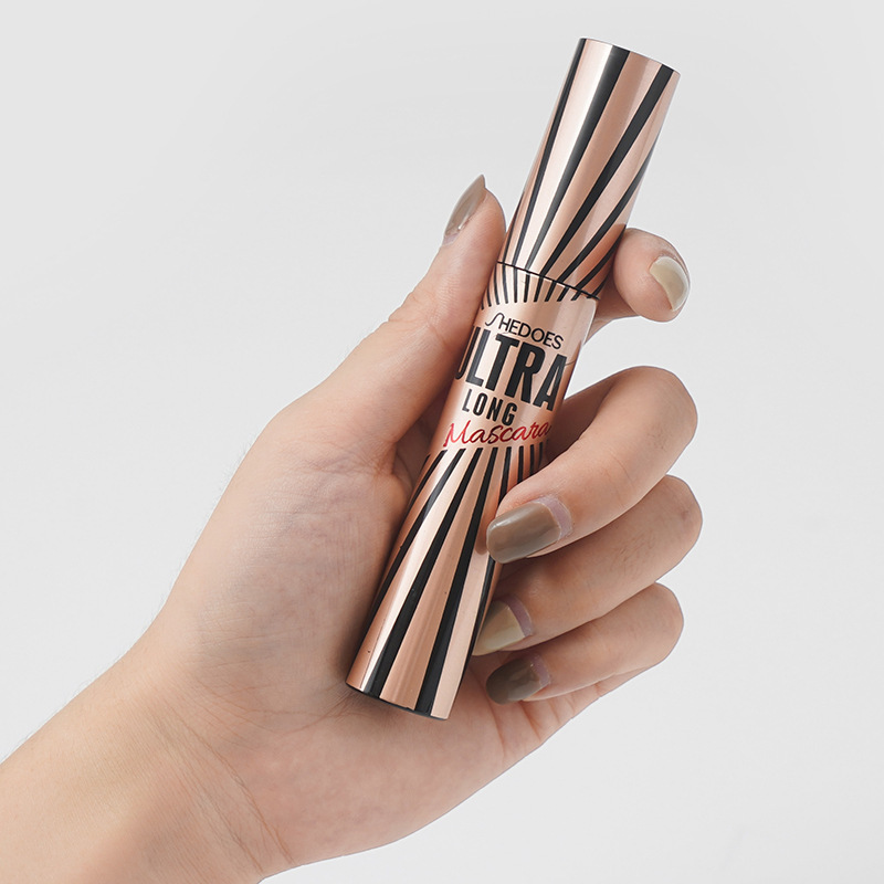 Transfronterizo exclusivo para Shedoes ojos grandes 4D cepillo de cuchillo de menisco impermeable grueso rizo crema de ramas maquillaje europeo y americano