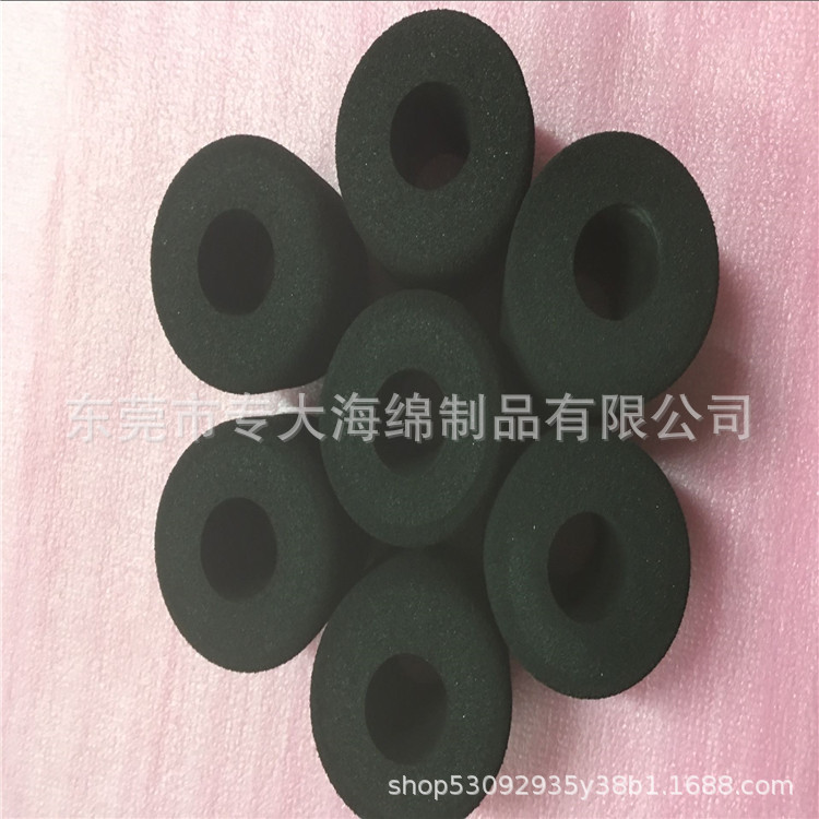 nbr健身器材手把套 nbr吸汗防滑磨面海绵套 橡塑护套保护套