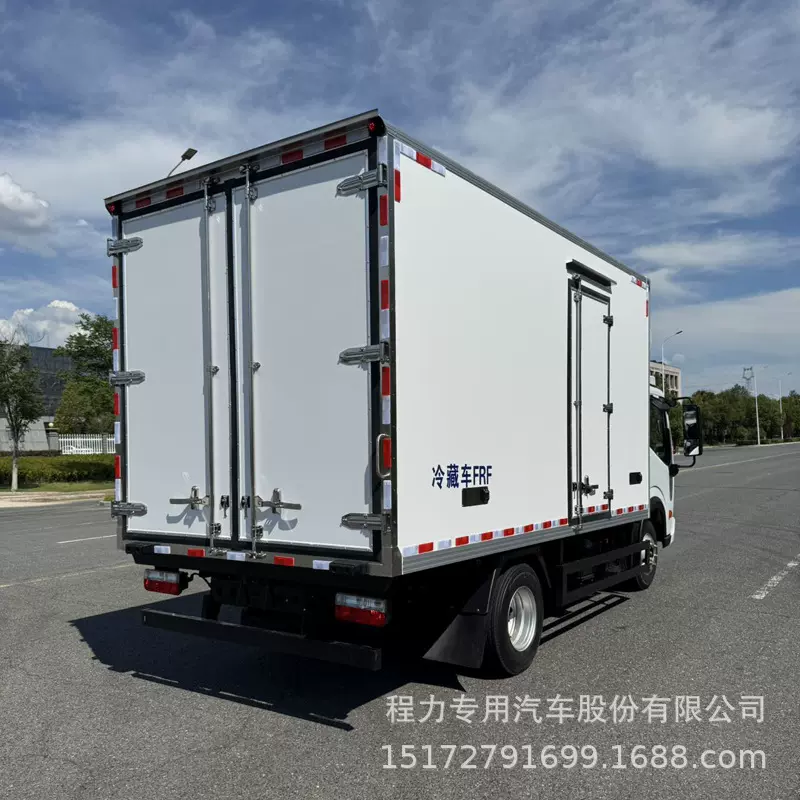 4米2鲜肉蔬菜水果保鲜冷链车 冻货食品保温运输车 东风星云冷藏车