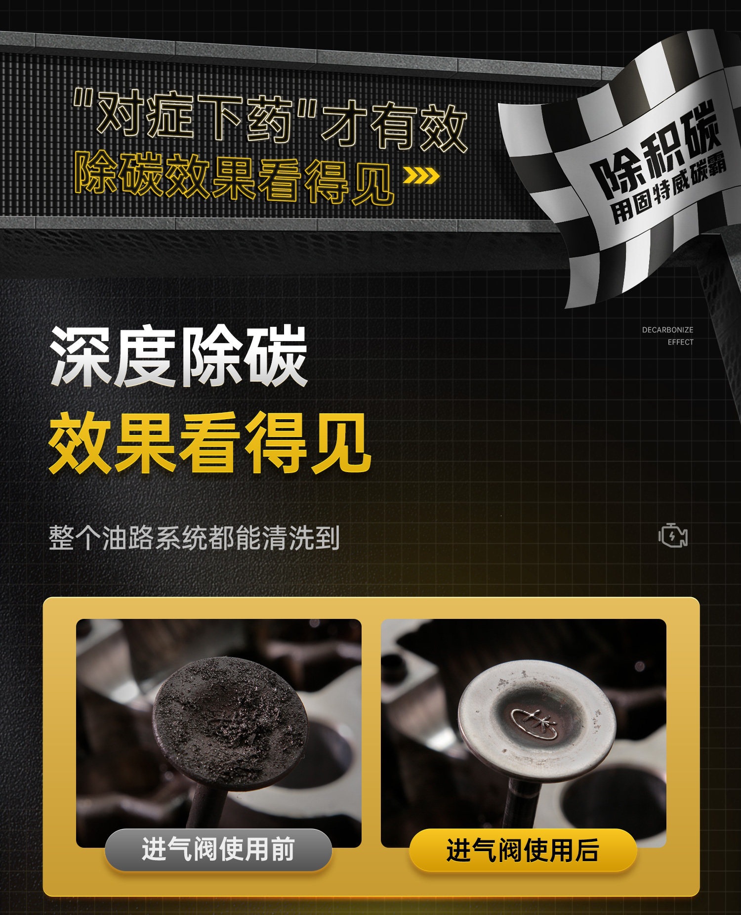 GoodeWey Fuel Additive for Carbon Deposit Removal, S3 Catalytic Converter Additive, PEA Concentrate, Engine Gasoline Cleaning Agent