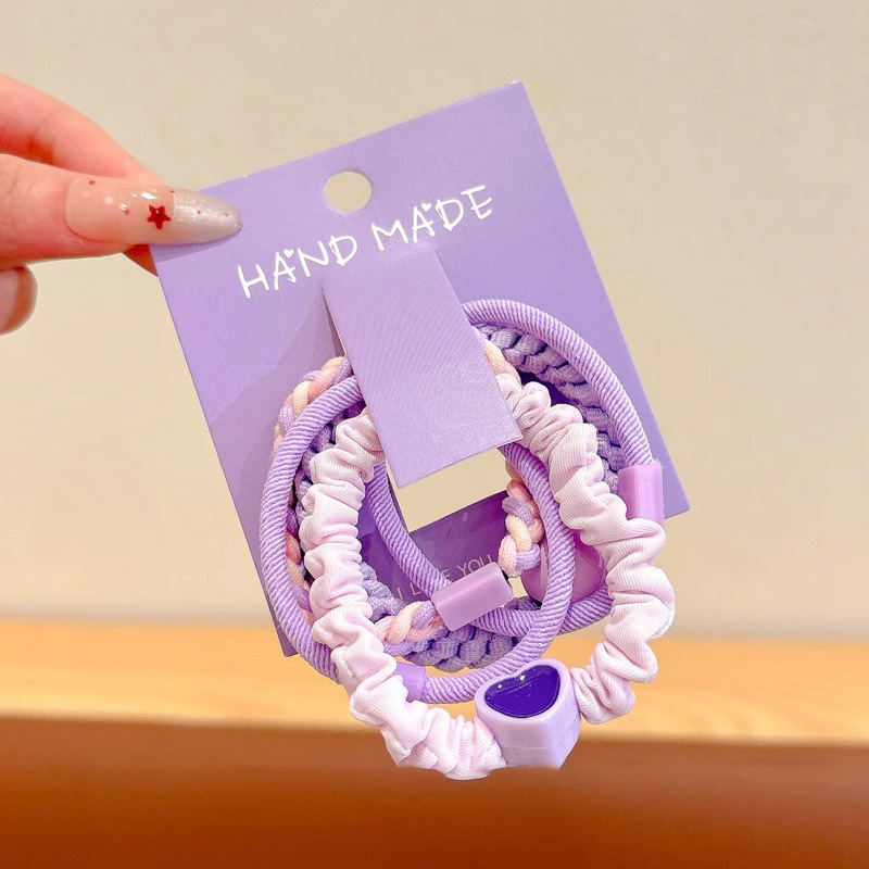 Cuerdas de cabeza 2025 nuevas líneas de cabello de alta gama de niñas niñas de alto valor de cara anillo de cabello de correa de cabello de niñas cubierta de cuero tocado