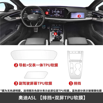 Interior Gear Film Supplies, Car interior film - integrated-screen-passenger-screen-gear