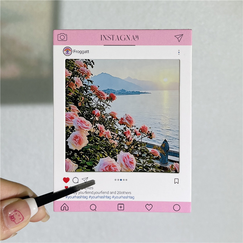 polaroid/ins wind series paper film clip empty clip film clip reverse film film film film frame