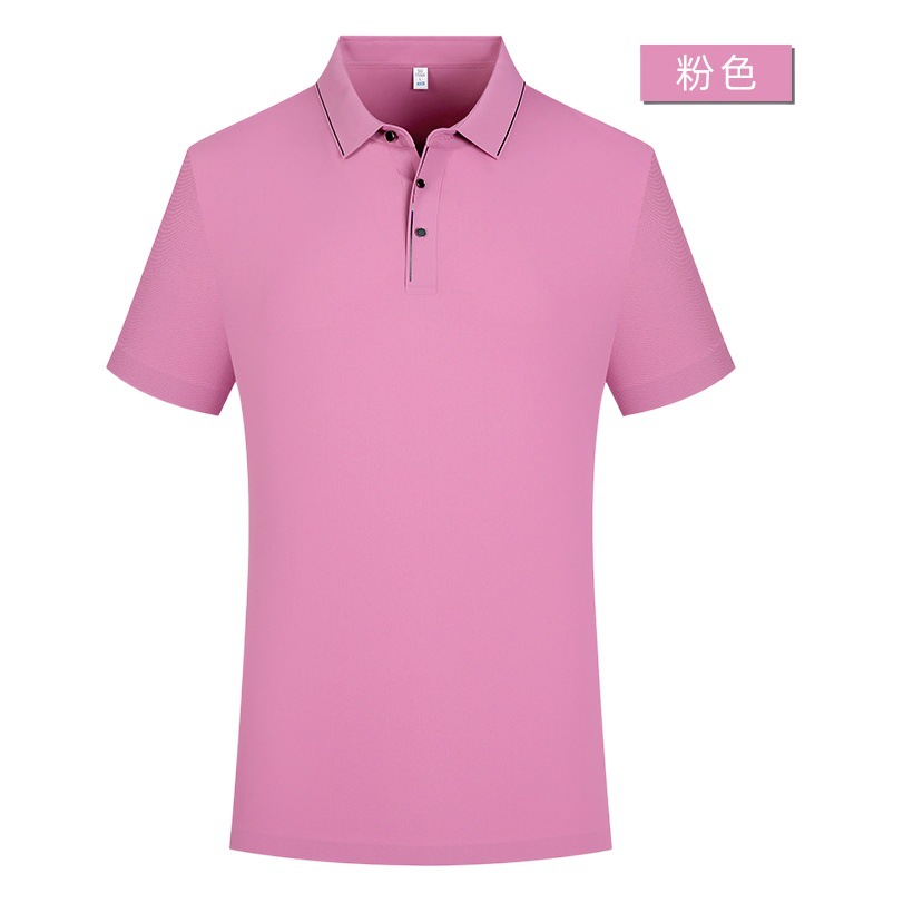Nylon suave adhesivo sin costuras 5A tecnología antibacteriana Polo personalizado Oficina ropa de trabajo impreso logotipo bordado