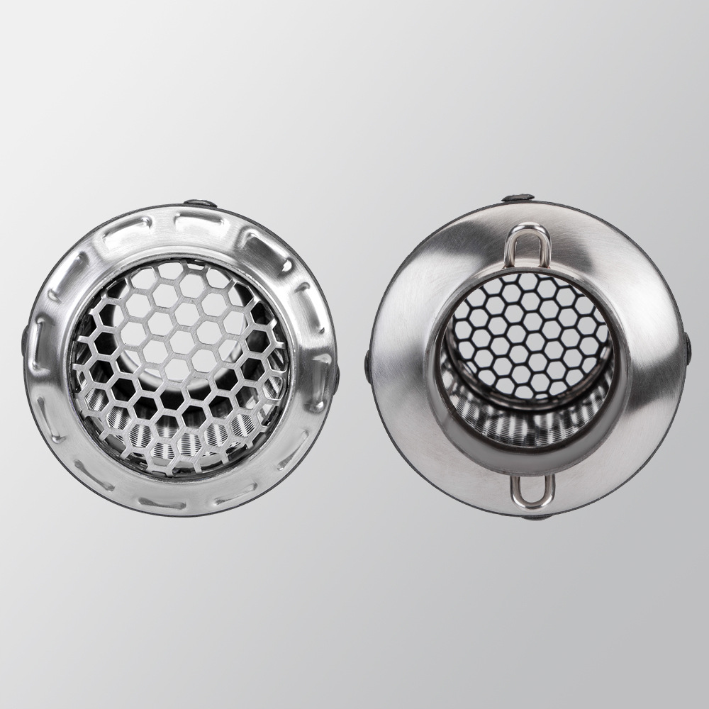 Motorcycle MT07 Z900 R3 MT09 modified exhaust pipe C28 small cylinder flower cover mesh tail section