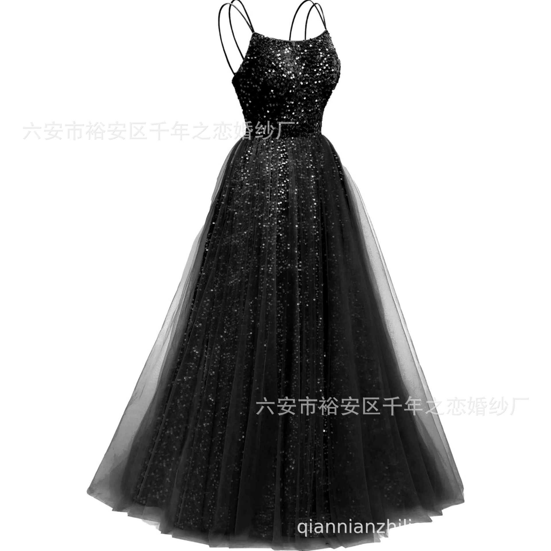 Nail sequins, evening dress, straps, suit, lifting effect, new collection, wholesale