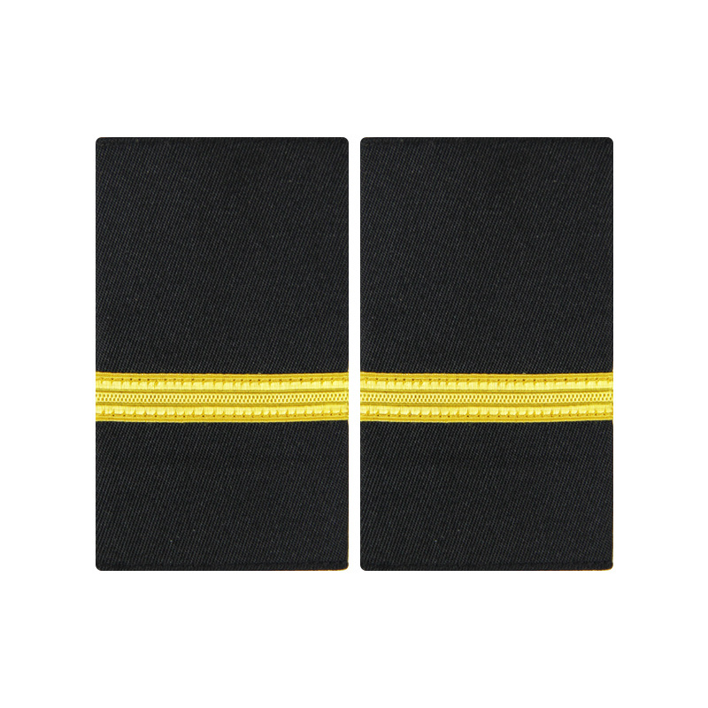 Hainan Airlines Shanghai Airlines Charretera India alambre de metal epaulet Cadete de aire epaulet