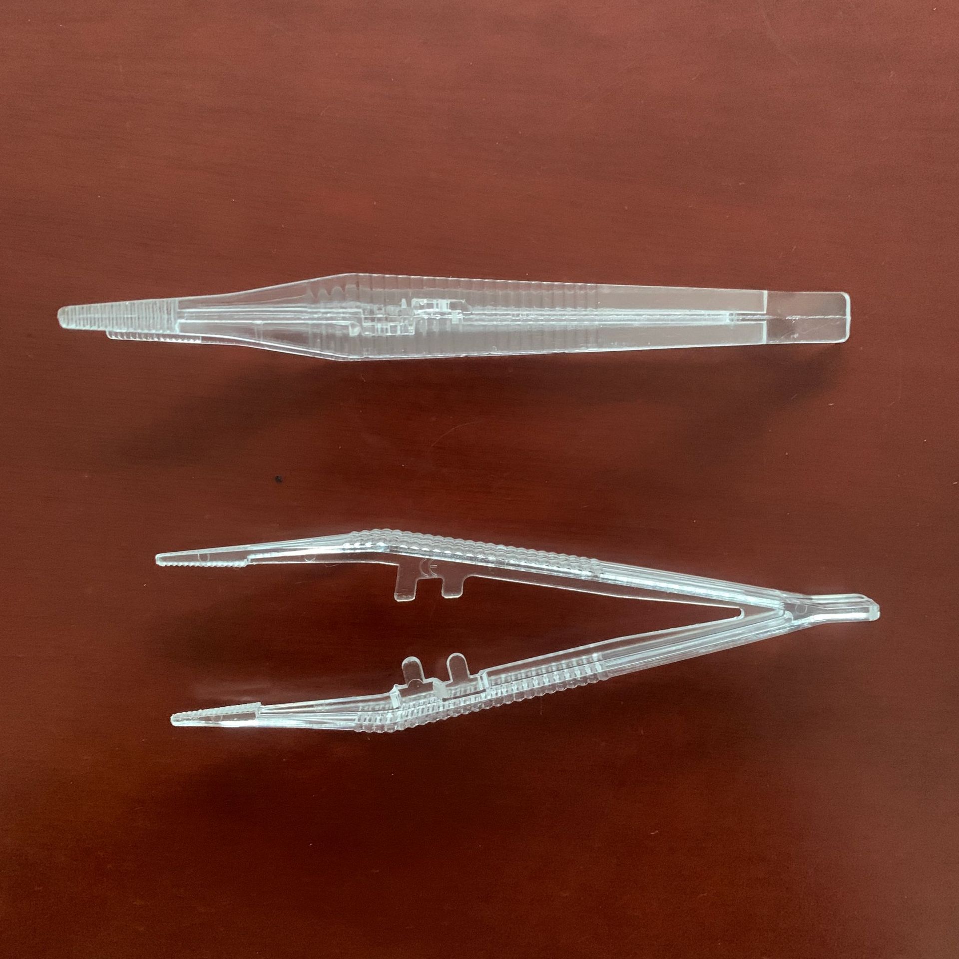 自产自销医疗配包 镊子 PVC镊子 敷料镊 一次性镊子 全透明镊子