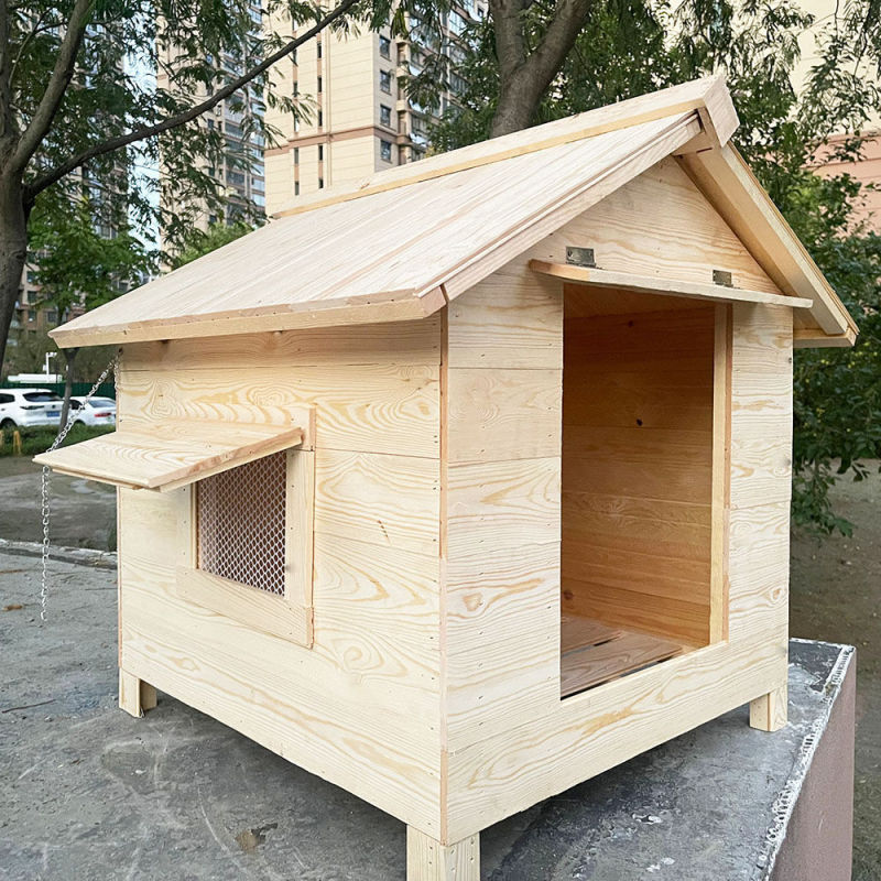 室外狗棚防雨防腐防风实木狗屋户内外宠物房子木质笼子保暖猫防冻|undefined