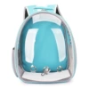Transparent, side opening, Blue