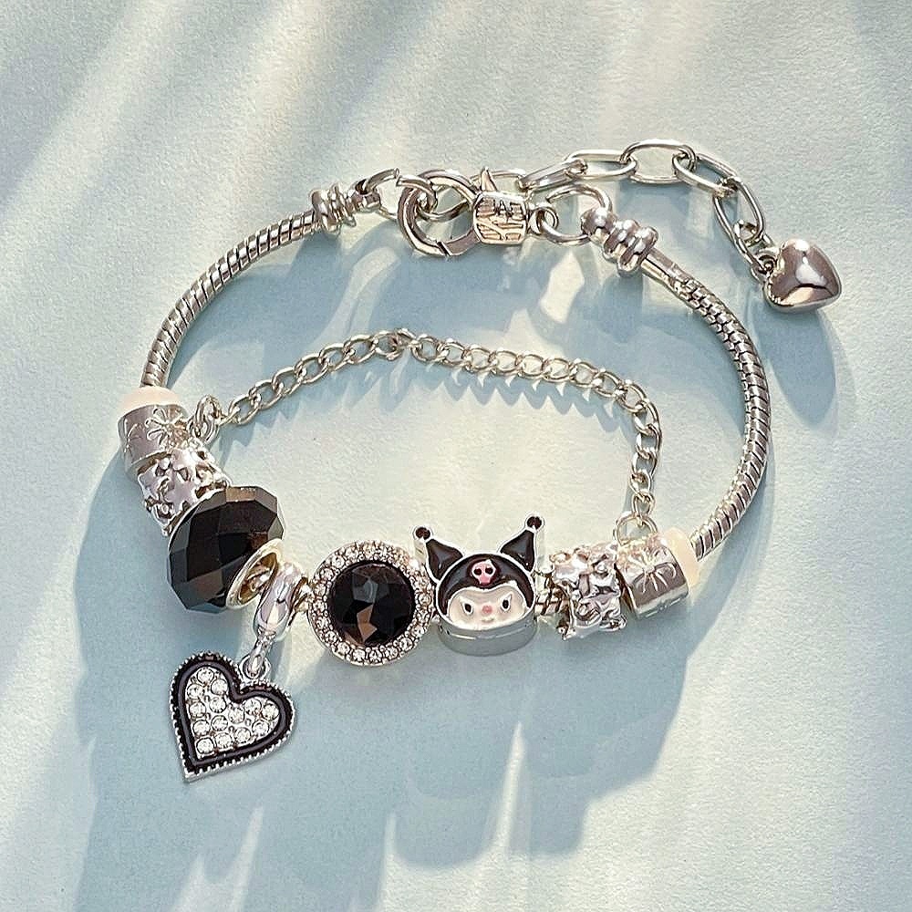 판지아 블랙 쿨로미 팔찌