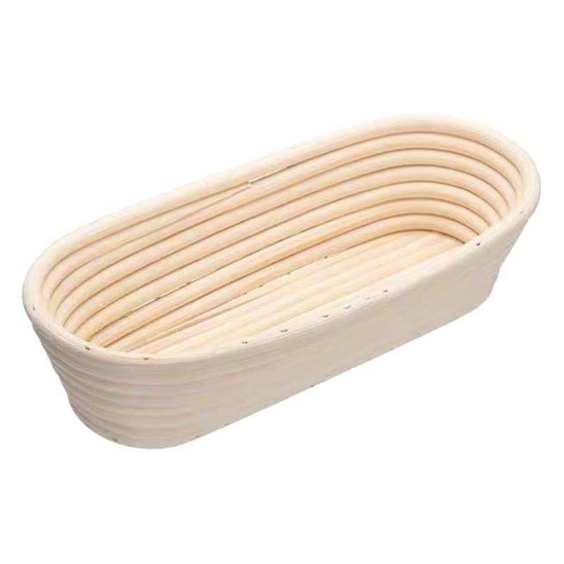 Amazon Indonesia Vietnam Canasta de fermentación europea Equipo de horneado de ratán vietnamita Pan de país Cesta redonda de pan