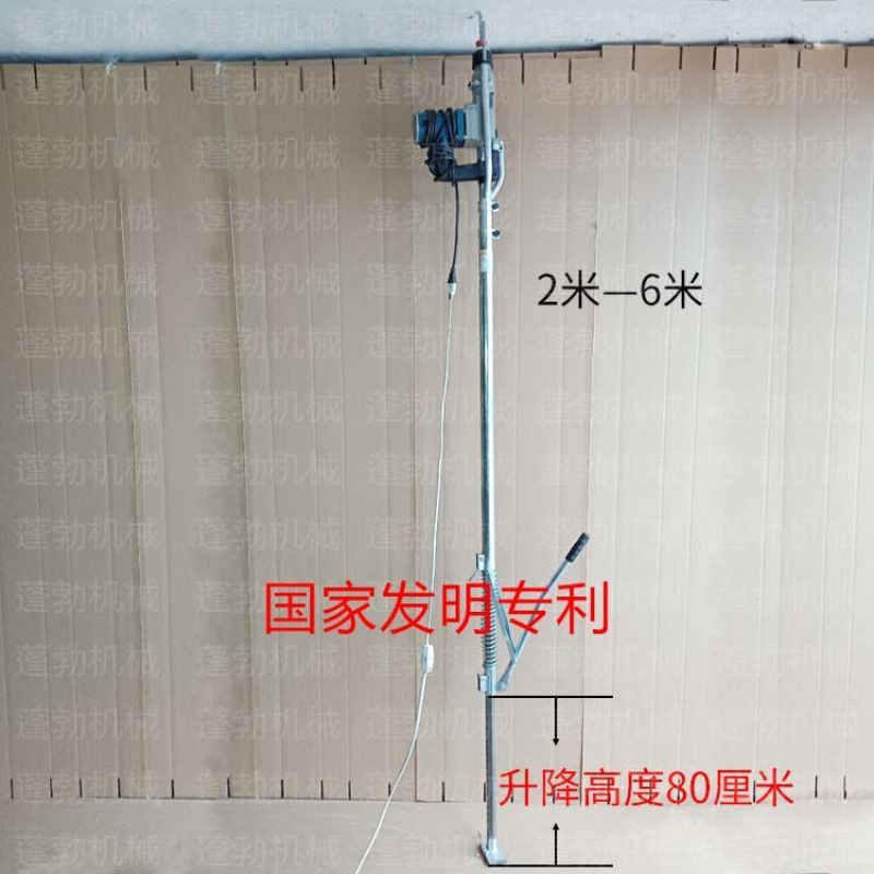 升降式电锤支架植筋托架新款全自动弹簧升降架打孔吊顶电钻