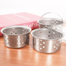 厨房洗碗池过滤网不锈钢水槽提篮过滤器下水道垃圾防堵过滤网漏