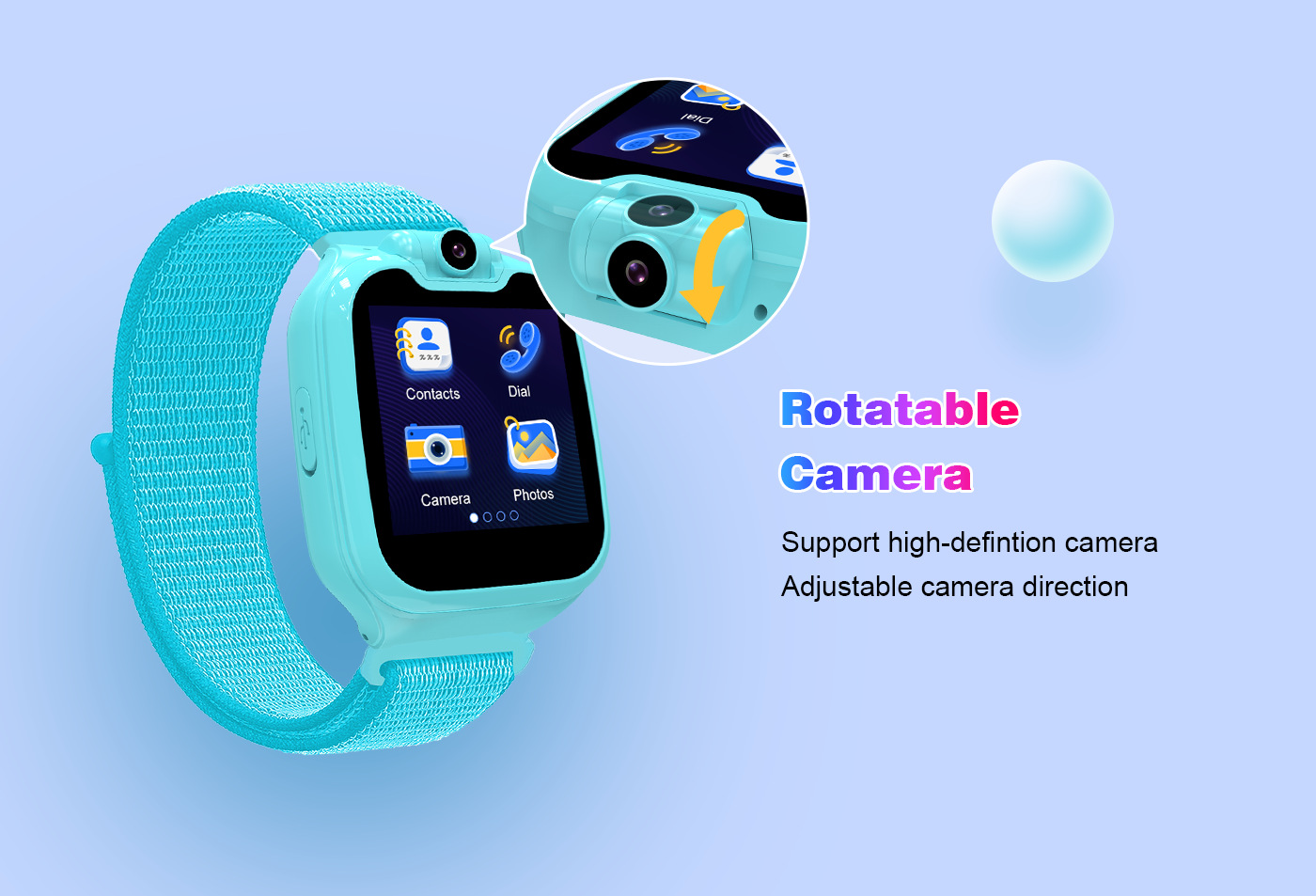 children's smart watch G9 children's watch 16 small games no need to download APP with memory card_voghion.com