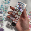 Sticker, photo, nail decoration, decorations, stickers, South Korea, Korean style, handmade