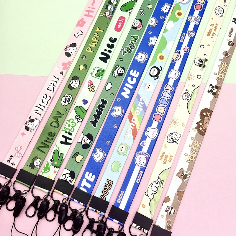 В наличии ins милый мультфильм висит Шея Рабочая карта бренд карта набор ремешок анти-потерянная веревка висячие украшения производители оптом