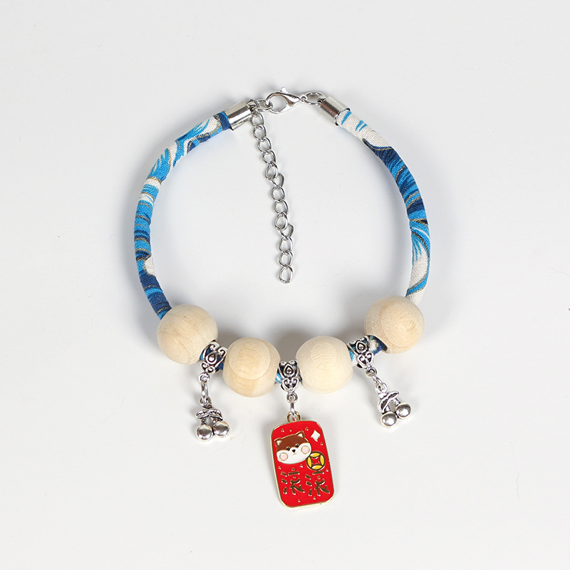 Collar de mascotas gato mosquito collar perro collar de madera de sandalwood perro collar de insectos al por mayor