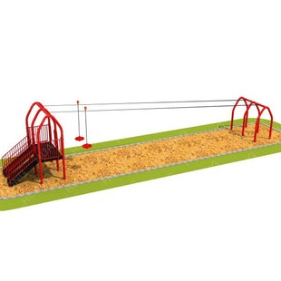 Children's Outdoor Aerial Zipline Training Combination Scenic Park Physical Development Amusement Facilities Climbing Ladder Slide Equipment