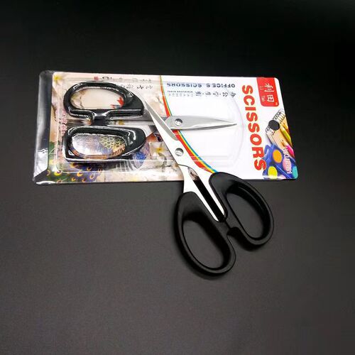 Stationery scissors, office scissors, household sewing paper scissors, stainless steel handmade knives, scissors, student scissors supplies wholesale