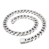 Fashionable accessory stainless steel, chain, necklace, European style, wholesale, simple and elegant design