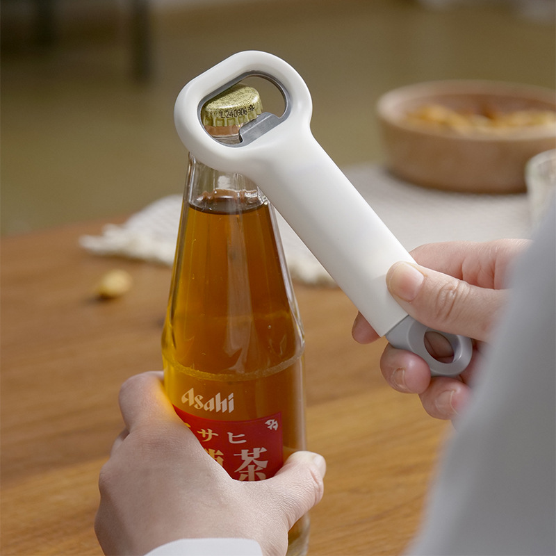 家用日系撞色啤酒起不鏽鋼開瓶器起瓶器跨境外貿跨境創意瓶起子批