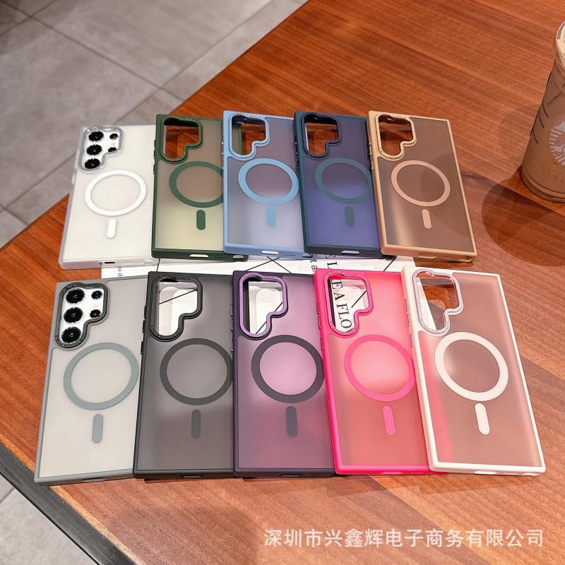 新しい Yashield 肌感触 Samsung S25Ultra ハードウェア磁気吸引 SAMSUNG S24FE 落下防止保護カバーに適しています|undefined